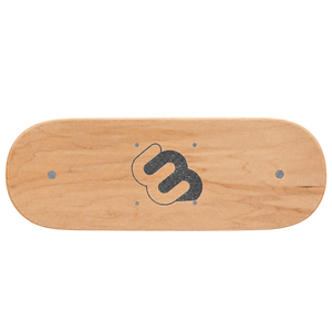 Whirly Desk Rider | Wide Standing Desk Balance Board — Skateboard Grip Tape — transparent product image