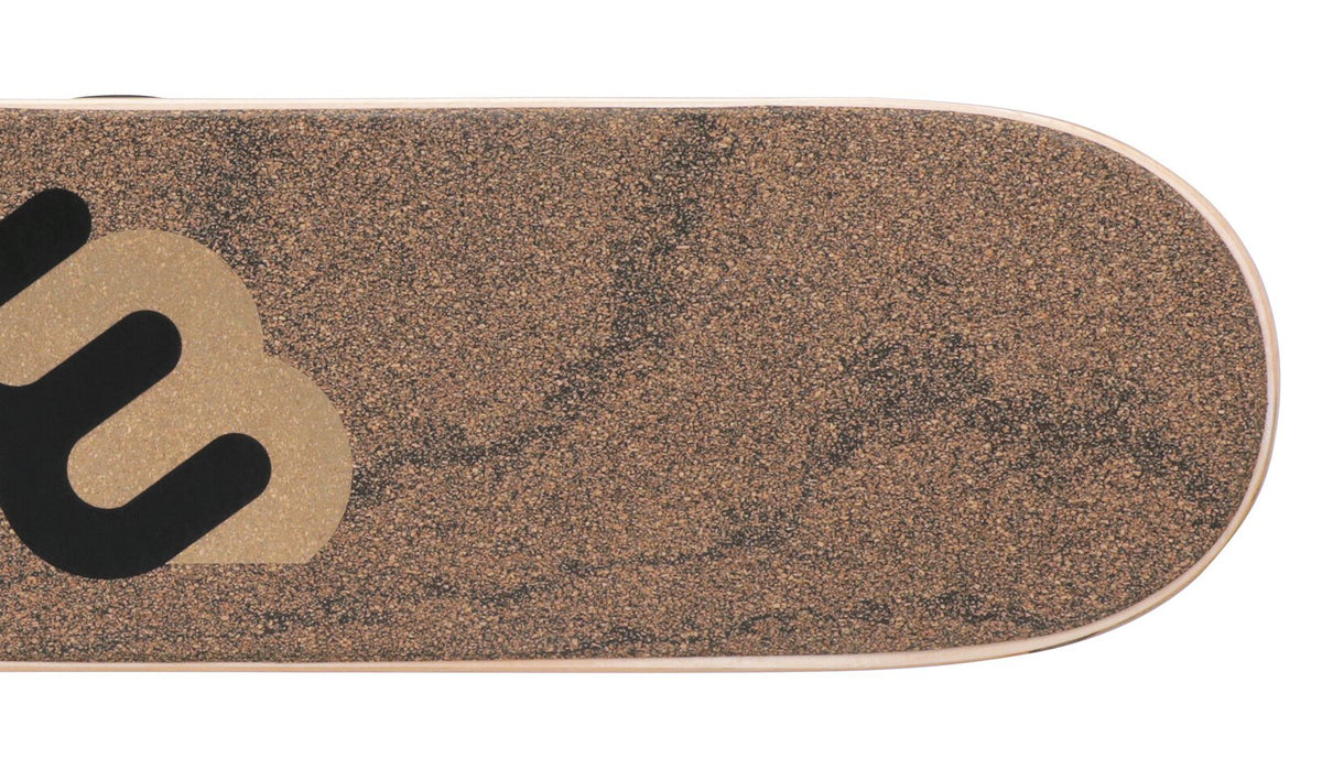 Cork and recycled rubber surface