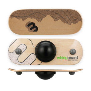 Whirly Desk Rider | Wide Standing Desk Balance Board