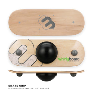 Whirly Desk Rider | Wide Standing Desk Balance Board