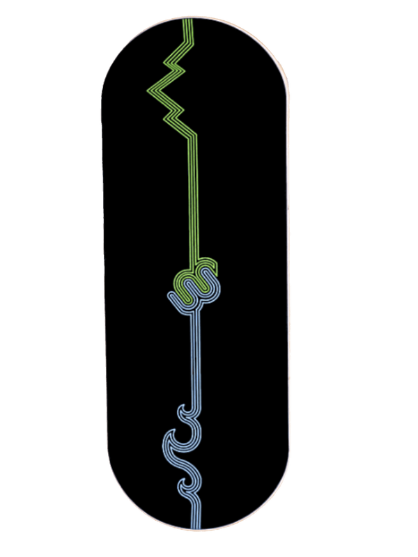 Whirly Complete progressive balance trainer top view