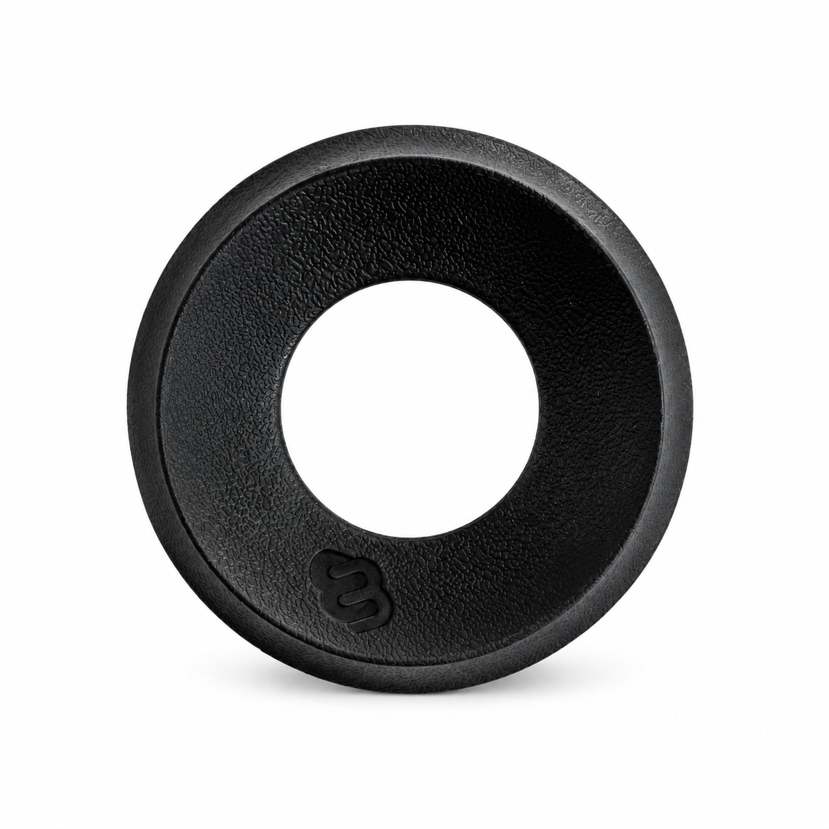 Black TPU Whirly Board Stabilizer Ring with textured interior and embossed WB logo