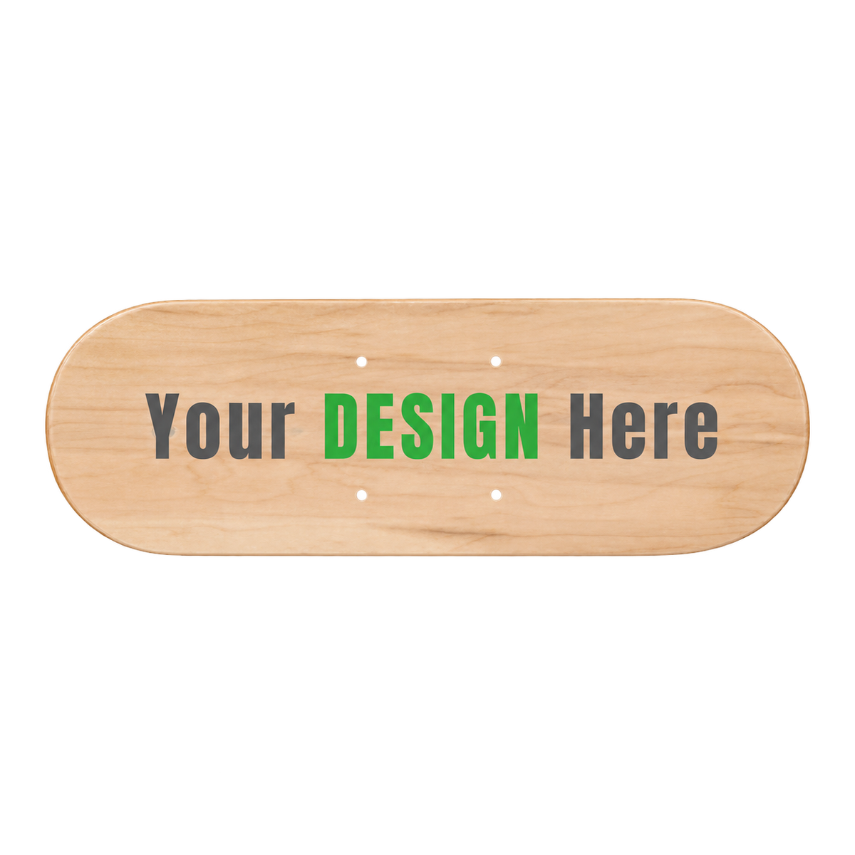 Custom Whirly Board — variant 2 desk rider — transparent product image