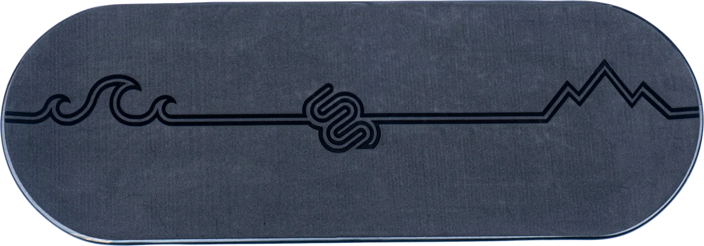 Whirly Complete deck from above with its 28 by 10 inch dimensions