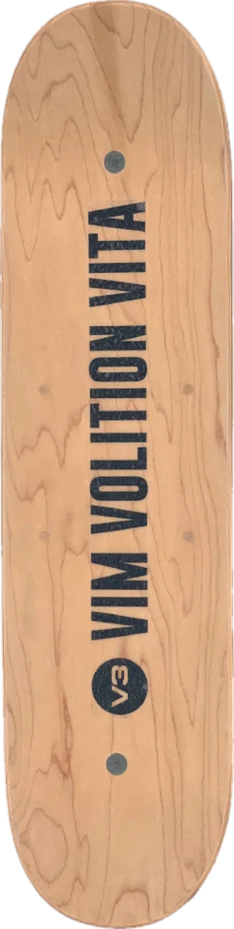 Custom Whirly Board: Vim Volition Vita company logo