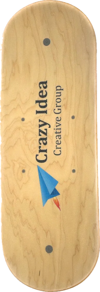Custom Whirly Board: Crazy Idea Creative Group logo