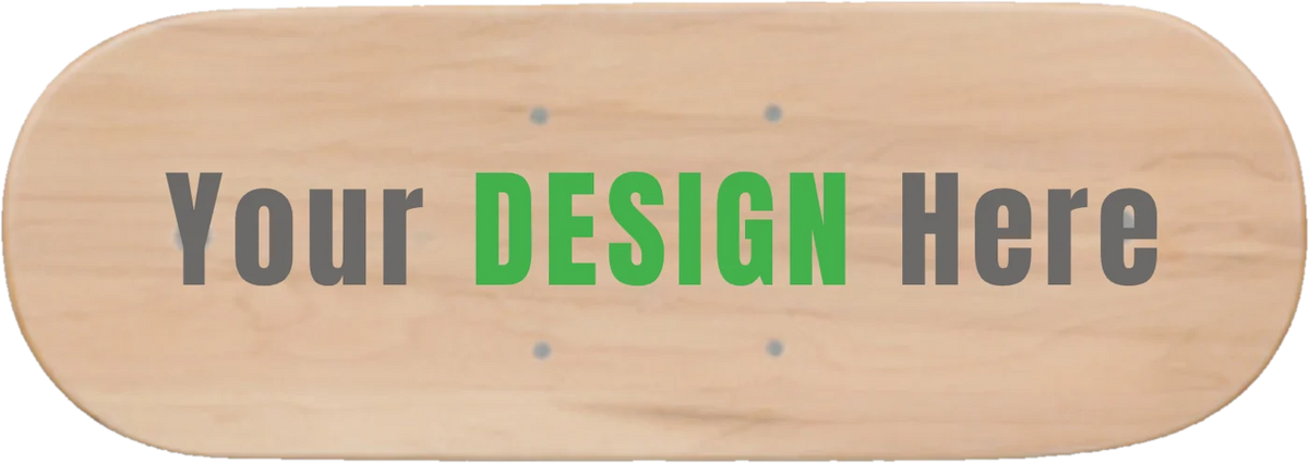 Blank wide deck with Your DESIGN Here