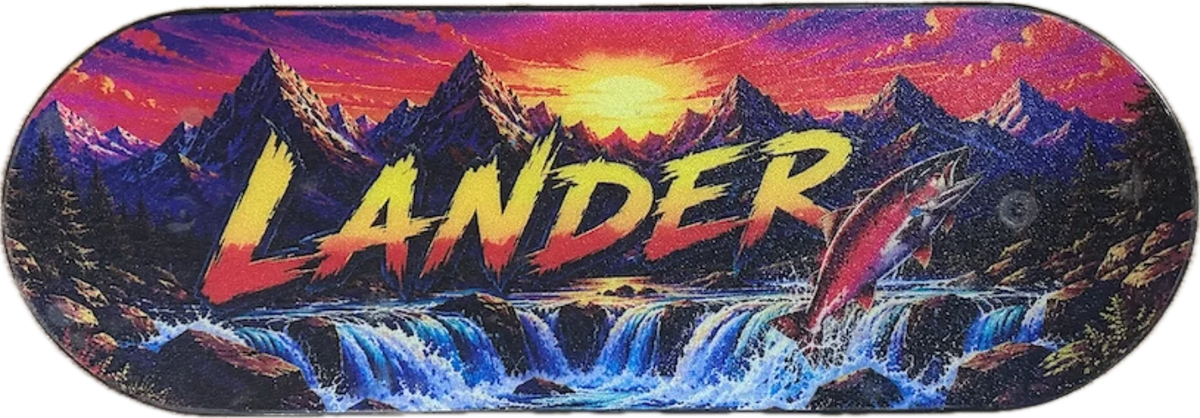 Lander name board