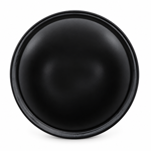 Whirly Original Black Ball showing its smooth black surface and circular rim