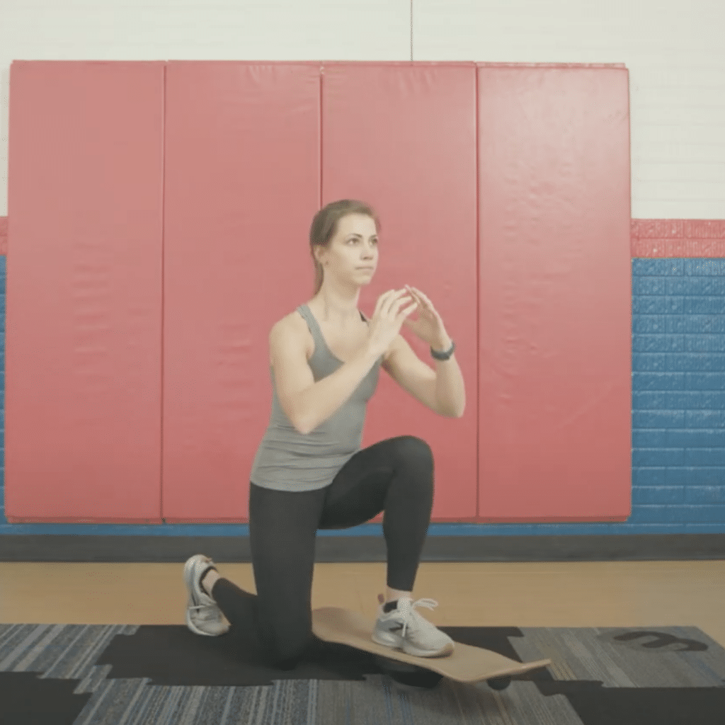 3 Effective Balance Board Workouts - Whirly Board Lunge Workouts - Whirly Board
