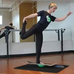 balance stretch exercise